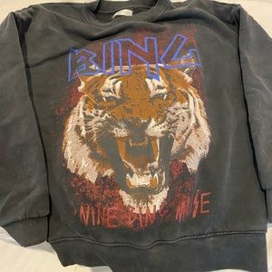 Anine Bing Tiger Sweatshirt XS